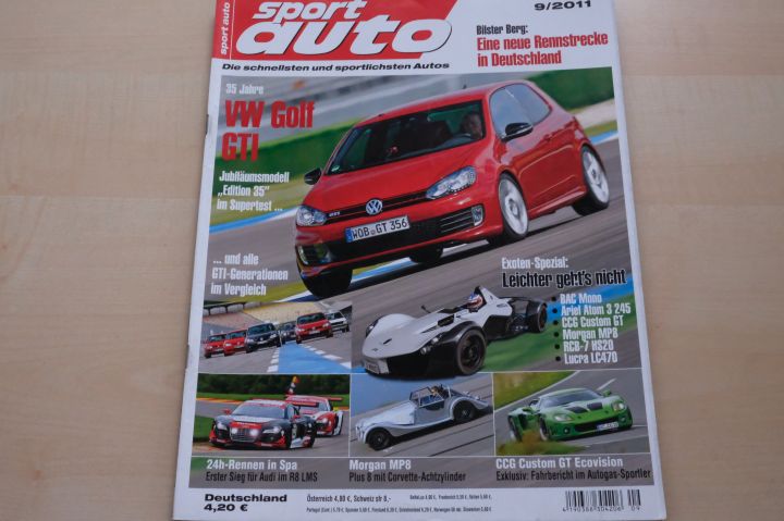 Deckblatt Sport Auto (09/2011)